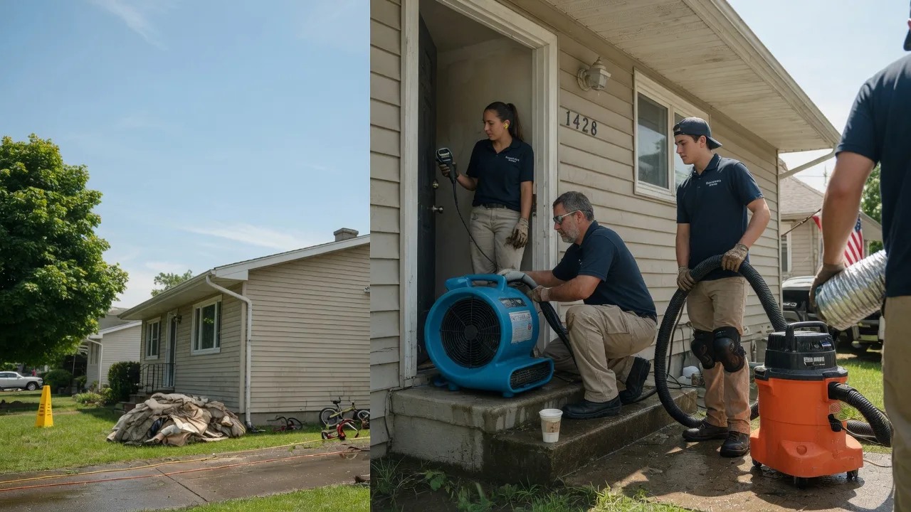 Water Damage Restoration in Racine, WV near me